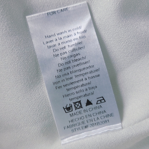 New!!! Adelyn Rae ✨ Elegant White Melody Lase Sleeveless Women's Jumpsuit Size S - Picture 11 of 16